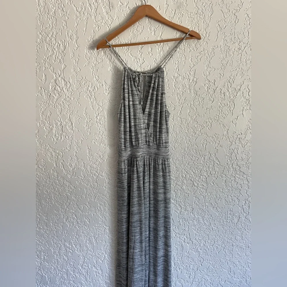 Banana Republic Grey Knit Patio Maxi Dress XS - Picture 6 of 8